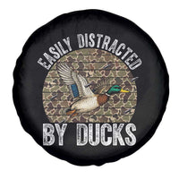 Duck Hunting Gift Spare Tire Cover Easily Distracted By Ducks - Wonder Print Shop