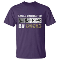 Funny Hunting Gift T Shirt Easily Distracted By Ducks Outdoor Lover - Wonder Print Shop