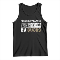 Funny Hunting Gift Tank Top Easily Distracted By Ducks Outdoor Lover - Wonder Print Shop