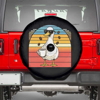 Funny Duck Drinking Spare Tire Cover Coffee Lover Gift - Wonder Print Shop