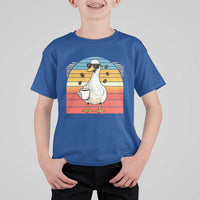 Funny Duck Drinking T Shirt For Kid Coffee Lover Gift - Wonder Print Shop