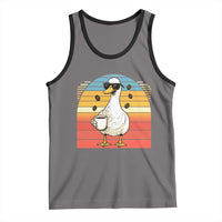 Funny Duck Drinking Tank Top Coffee Lover Gift - Wonder Print Shop