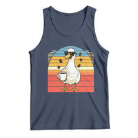 Funny Duck Drinking Tank Top Coffee Lover Gift - Wonder Print Shop