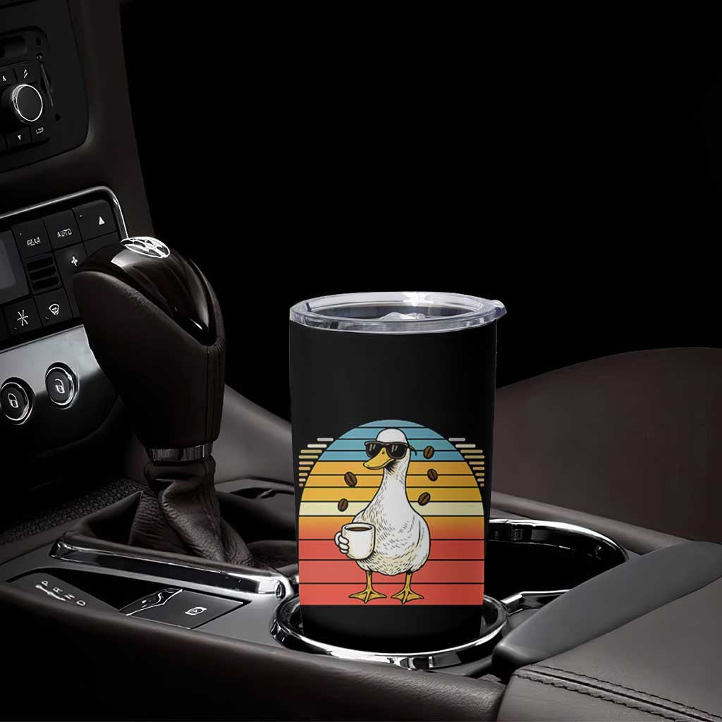 Funny Duck Drinking Tumbler Cup Coffee Lover Gift