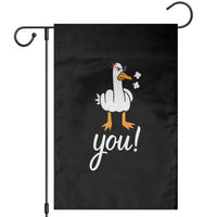 Funny Sarcastic Duck You Garden Flag Farm Animal Gift - Wonder Print Shop