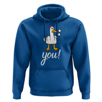 Funny Sarcastic Duck You Hoodie Farm Animal Gift - Wonder Print Shop