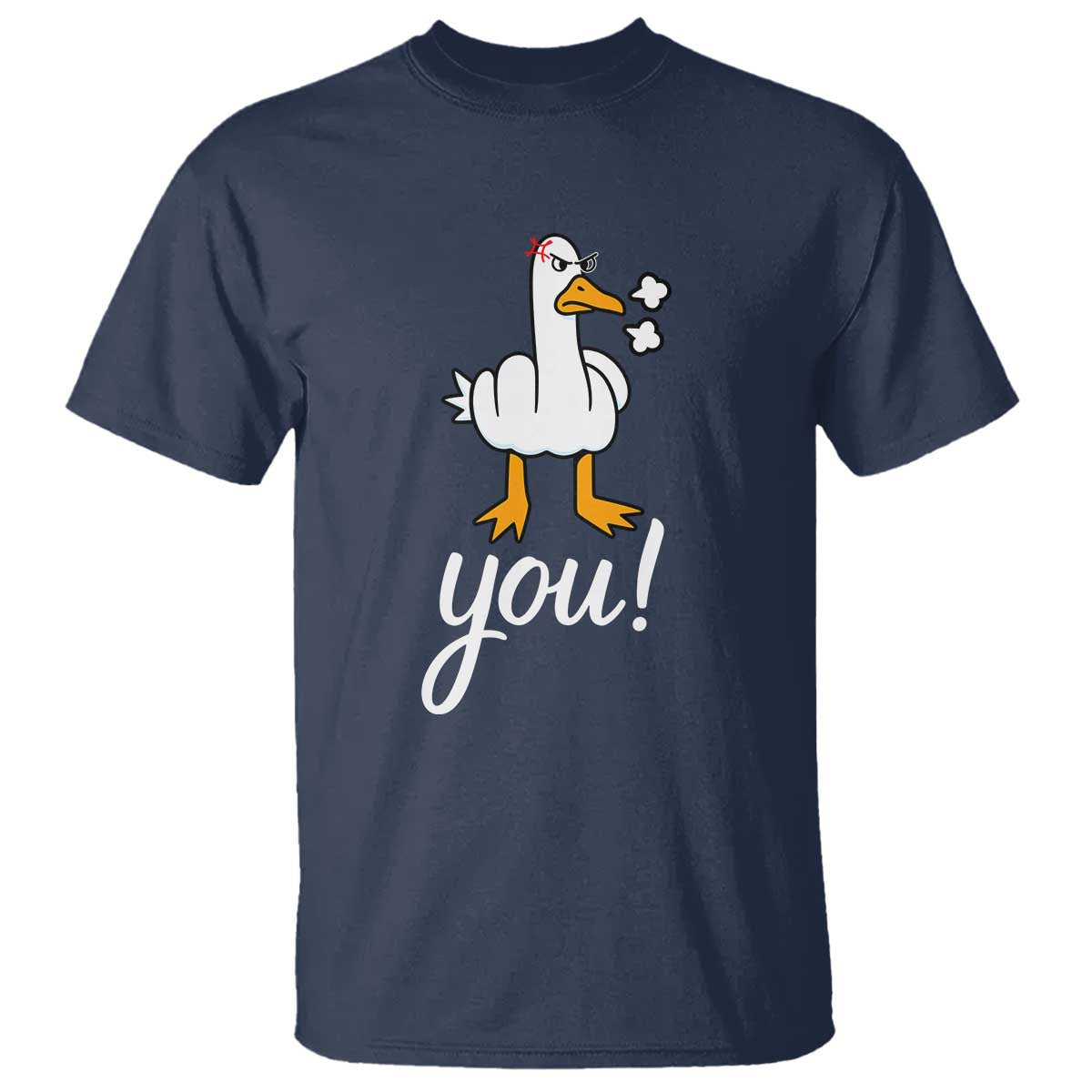 Funny Sarcastic Duck You T Shirt Farm Animal Gift - Wonder Print Shop