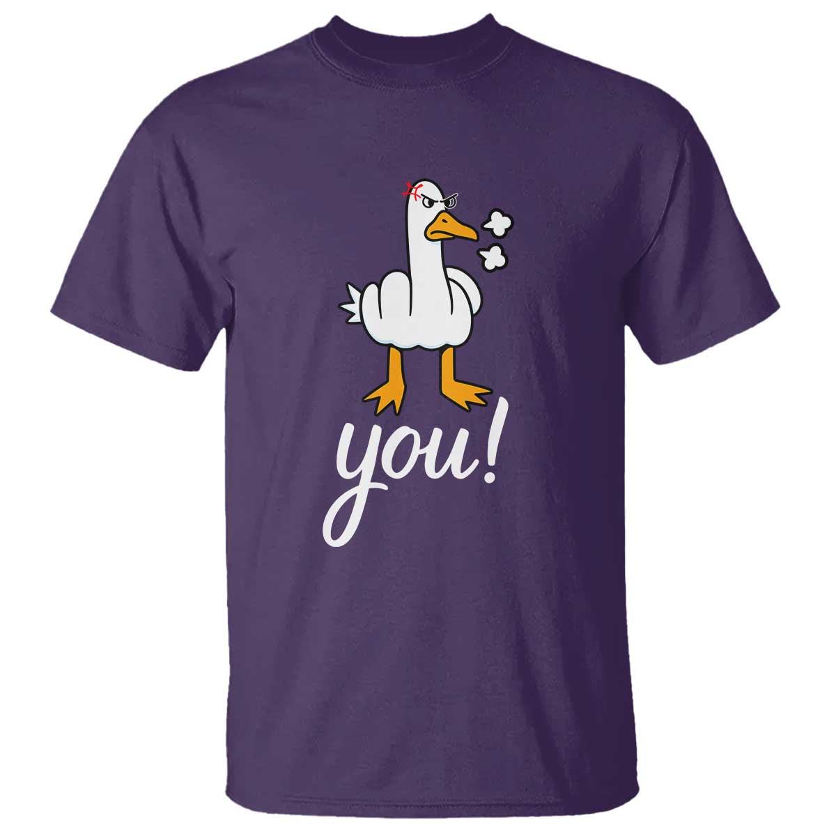 Funny Sarcastic Duck You T Shirt Farm Animal Gift - Wonder Print Shop