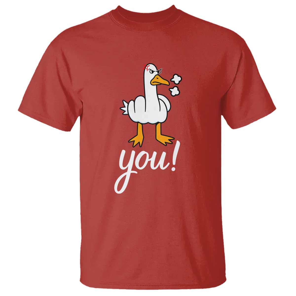 Funny Sarcastic Duck You T Shirt Farm Animal Gift - Wonder Print Shop