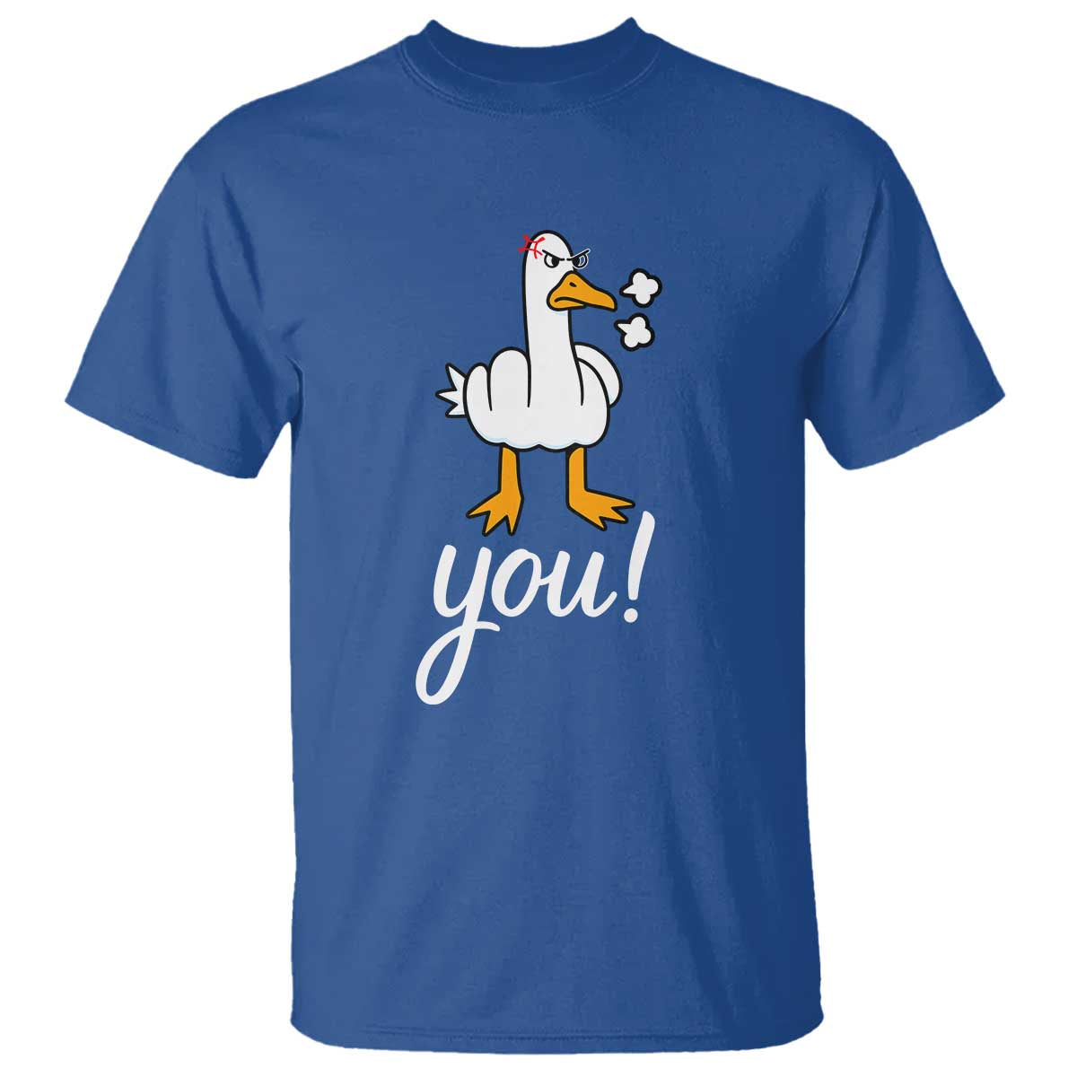 Funny Sarcastic Duck You T Shirt Farm Animal Gift - Wonder Print Shop