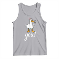 Funny Sarcastic Duck You Tank Top Farm Animal Gift - Wonder Print Shop