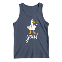 Funny Sarcastic Duck You Tank Top Farm Animal Gift - Wonder Print Shop