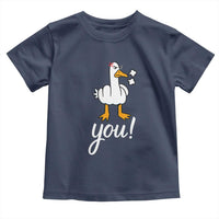 Funny Sarcastic Duck You Toddler T Shirt Farm Animal Gift - Wonder Print Shop