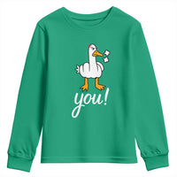 Funny Sarcastic Duck You Youth Sweatshirt Farm Animal Gift - Wonder Print Shop