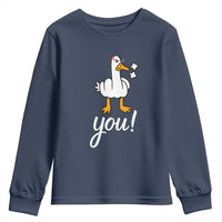 Funny Sarcastic Duck You Youth Sweatshirt Farm Animal Gift - Wonder Print Shop