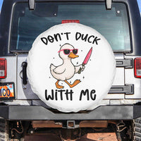 Do Not Duck With Me Spare Tire Cover Funny Duck Gift - Wonder Print Shop