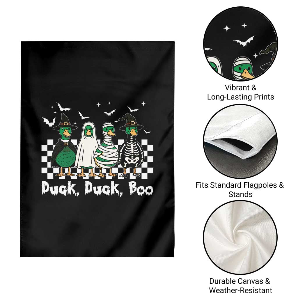 Halloween Duck Duck Boo Garden Flag Funny Spooky Gift - Wonder Print Shop