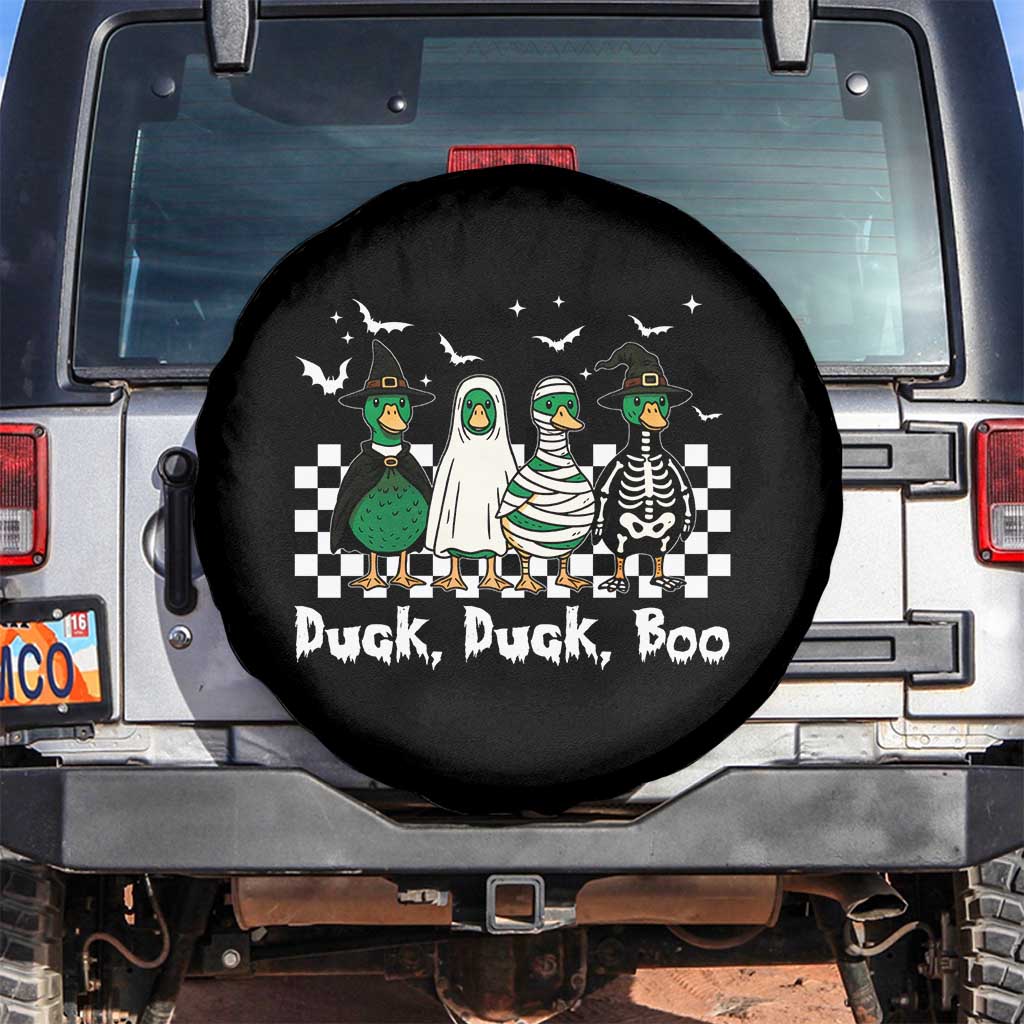 Halloween Duck Duck Boo Spare Tire Cover Funny Spooky Gift - Wonder Print Shop