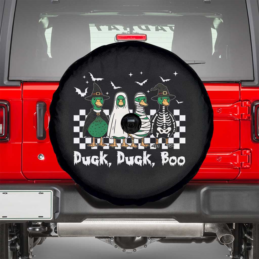 Halloween Duck Duck Boo Spare Tire Cover Funny Spooky Gift - Wonder Print Shop