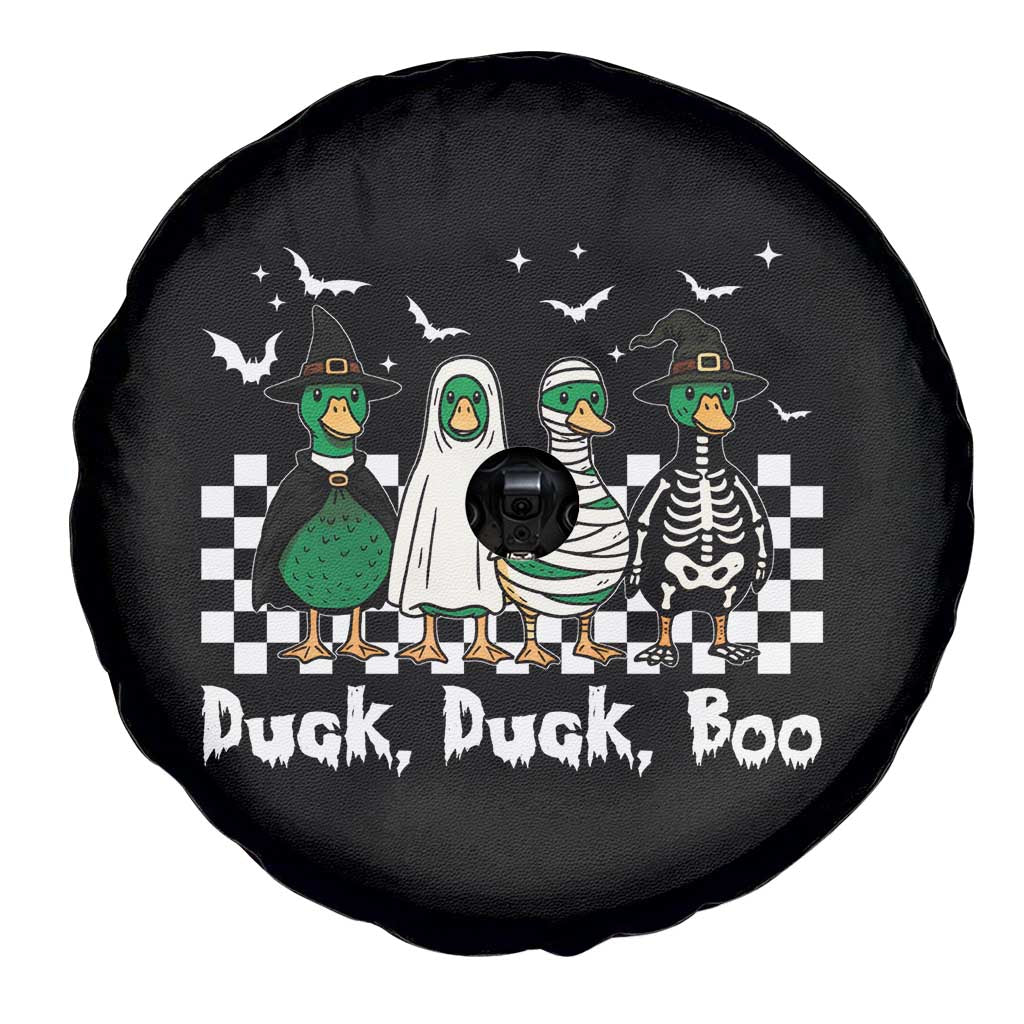 Halloween Duck Duck Boo Spare Tire Cover Funny Spooky Gift - Wonder Print Shop