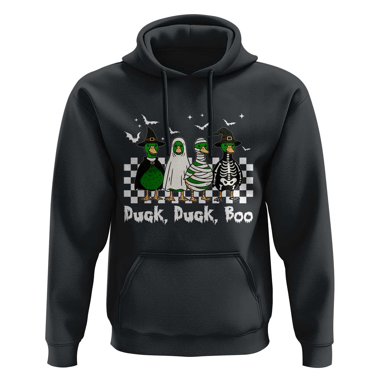 Halloween Duck Duck Boo Hoodie Funny Spooky Gift - Wonder Print Shop