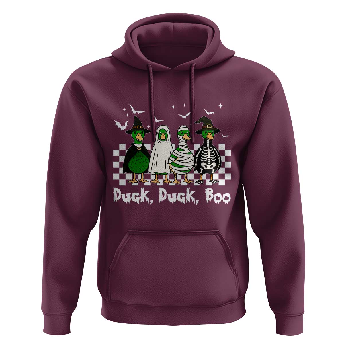 Halloween Duck Duck Boo Hoodie Funny Spooky Gift - Wonder Print Shop