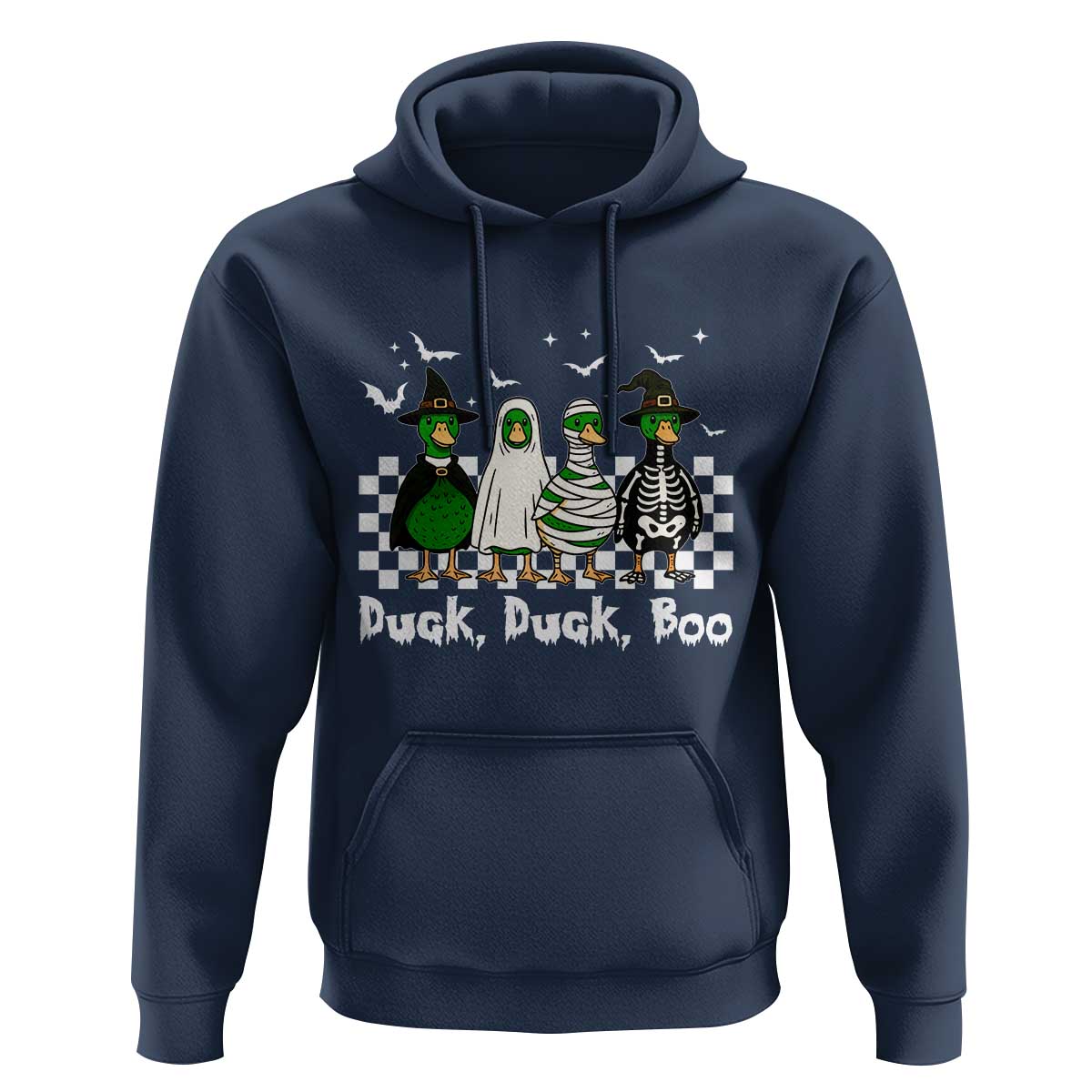 Halloween Duck Duck Boo Hoodie Funny Spooky Gift - Wonder Print Shop