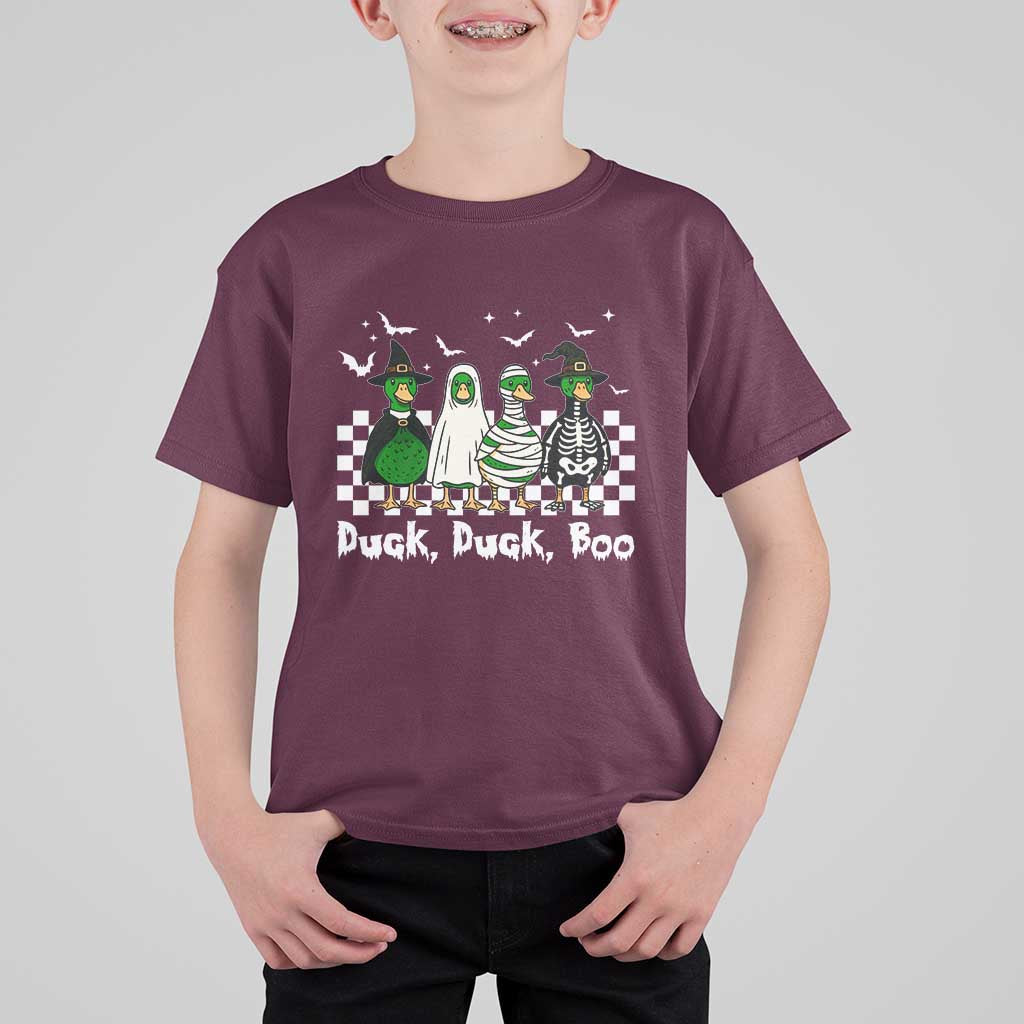 Halloween Duck Duck Boo T Shirt For Kid Funny Spooky Gift - Wonder Print Shop