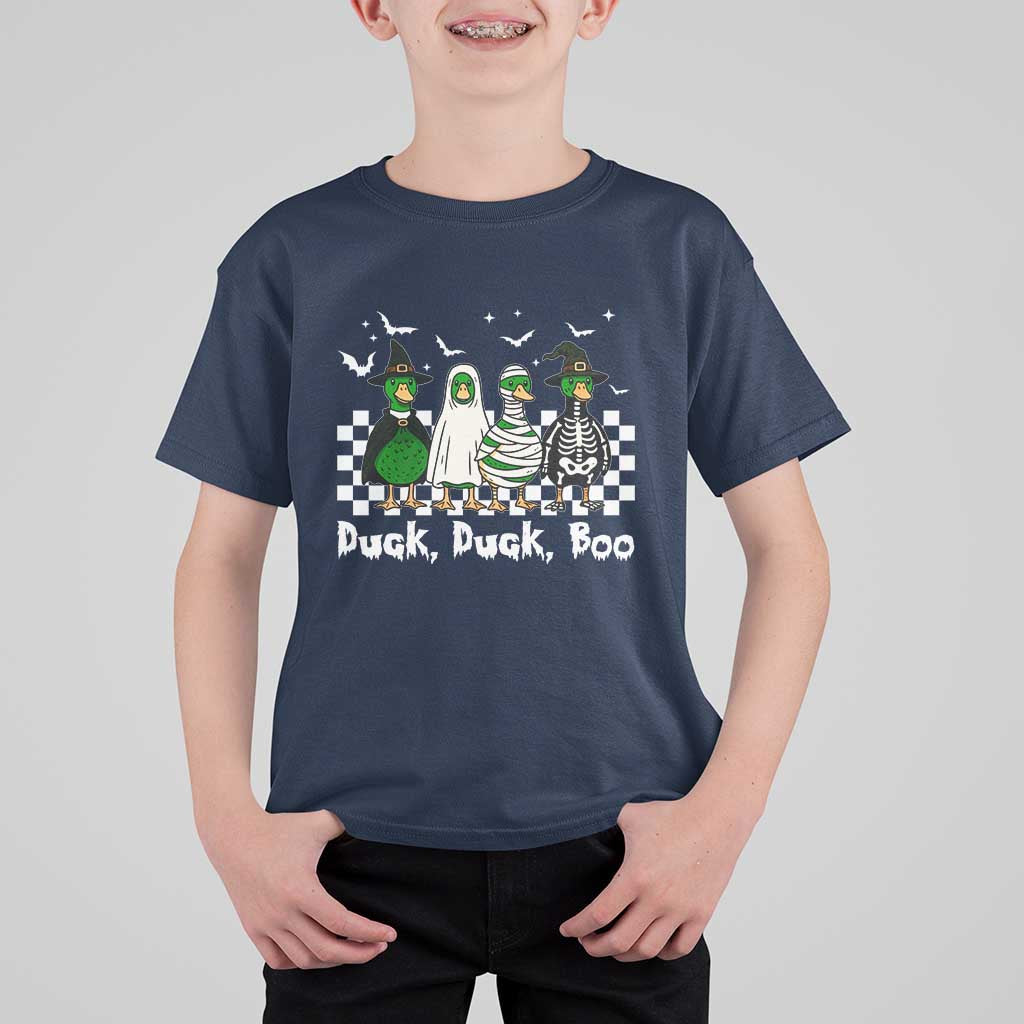 Halloween Duck Duck Boo T Shirt For Kid Funny Spooky Gift - Wonder Print Shop