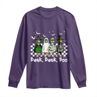 Halloween Duck Duck Boo Long Sleeve Shirt Funny Spooky Gift - Wonder Print Shop