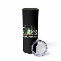 Halloween Duck Duck Boo Skinny Tumbler Funny Spooky Gift