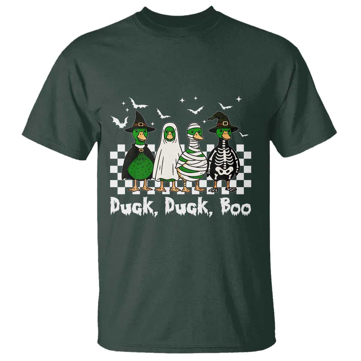 Halloween Duck Duck Boo T Shirt Funny Spooky Gift - Wonder Print Shop
