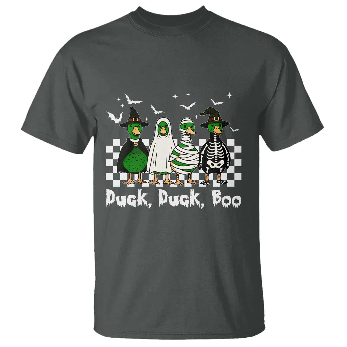 Halloween Duck Duck Boo T Shirt Funny Spooky Gift - Wonder Print Shop