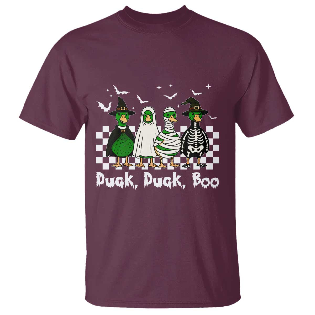 Halloween Duck Duck Boo T Shirt Funny Spooky Gift - Wonder Print Shop