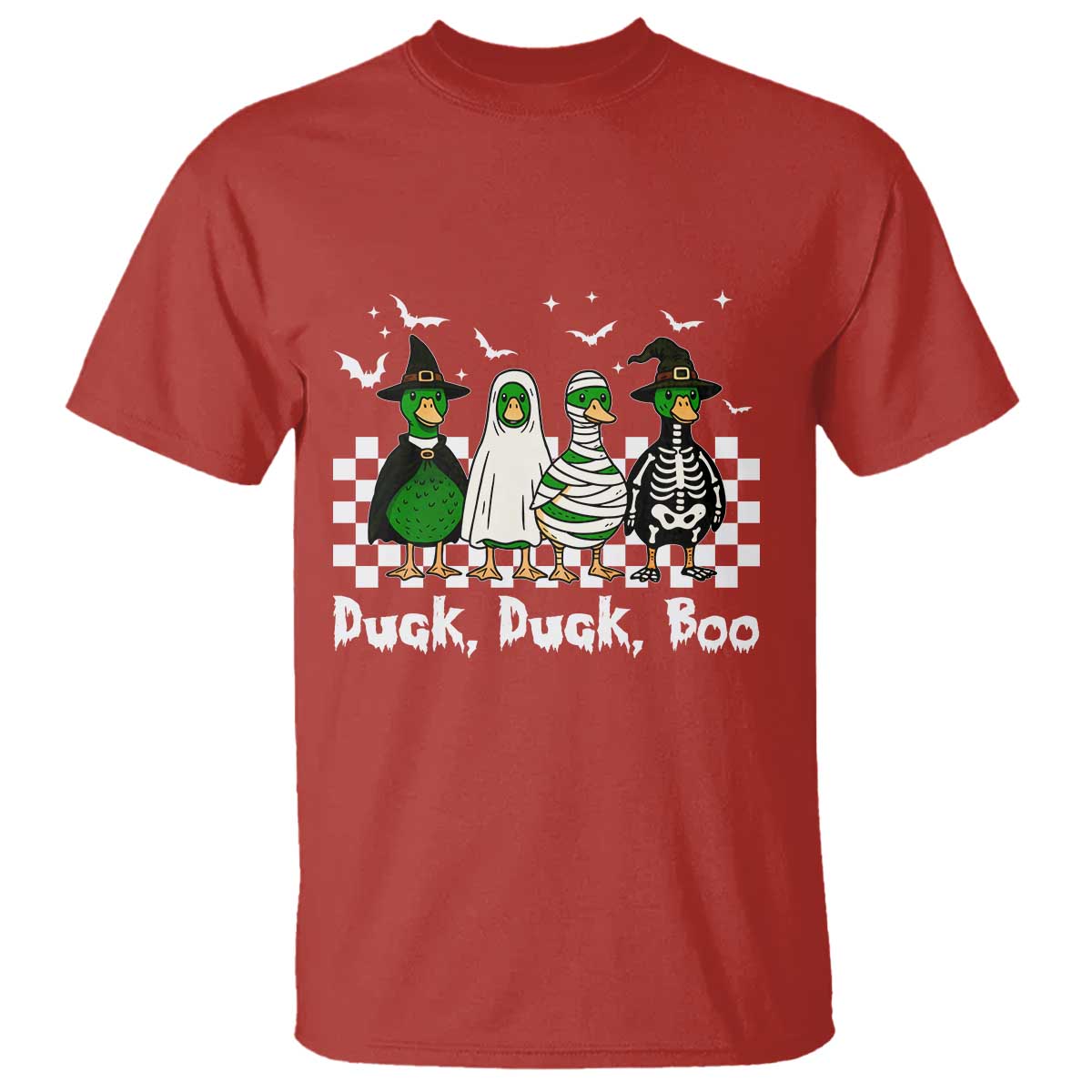 Halloween Duck Duck Boo T Shirt Funny Spooky Gift - Wonder Print Shop