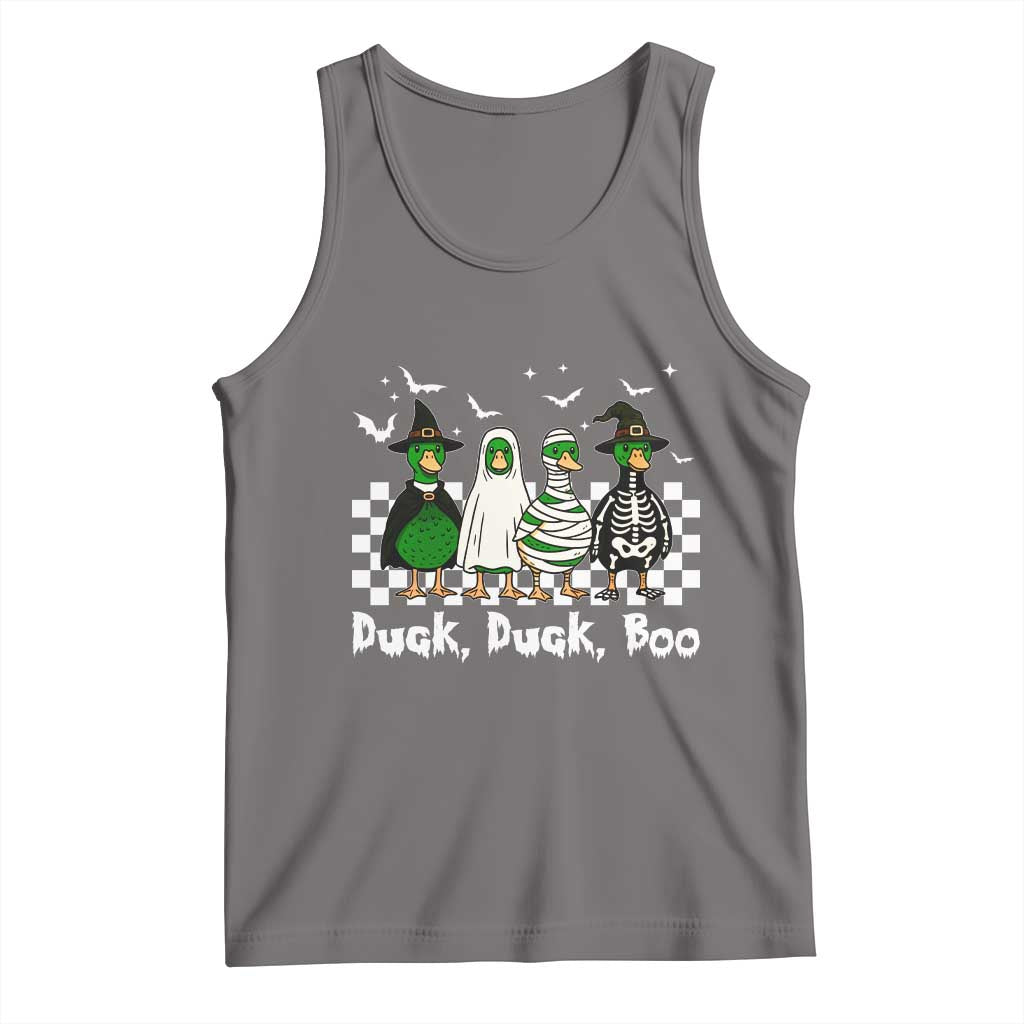 Halloween Duck Duck Boo Tank Top Funny Spooky Gift - Wonder Print Shop