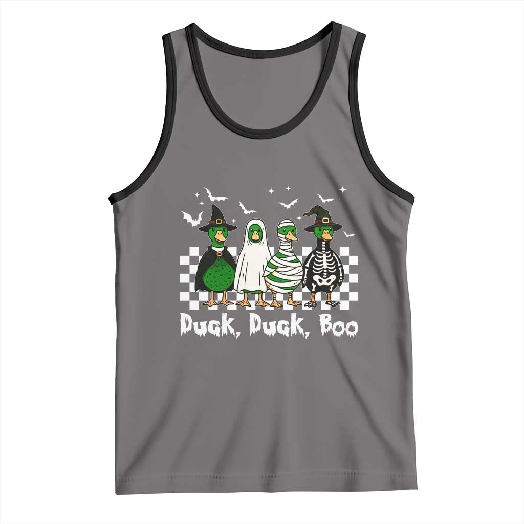 Halloween Duck Duck Boo Tank Top Funny Spooky Gift - Wonder Print Shop
