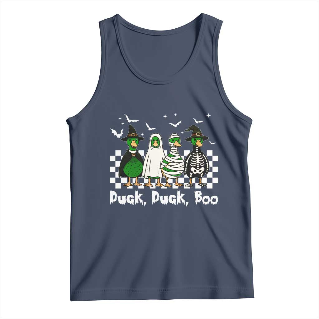 Halloween Duck Duck Boo Tank Top Funny Spooky Gift - Wonder Print Shop