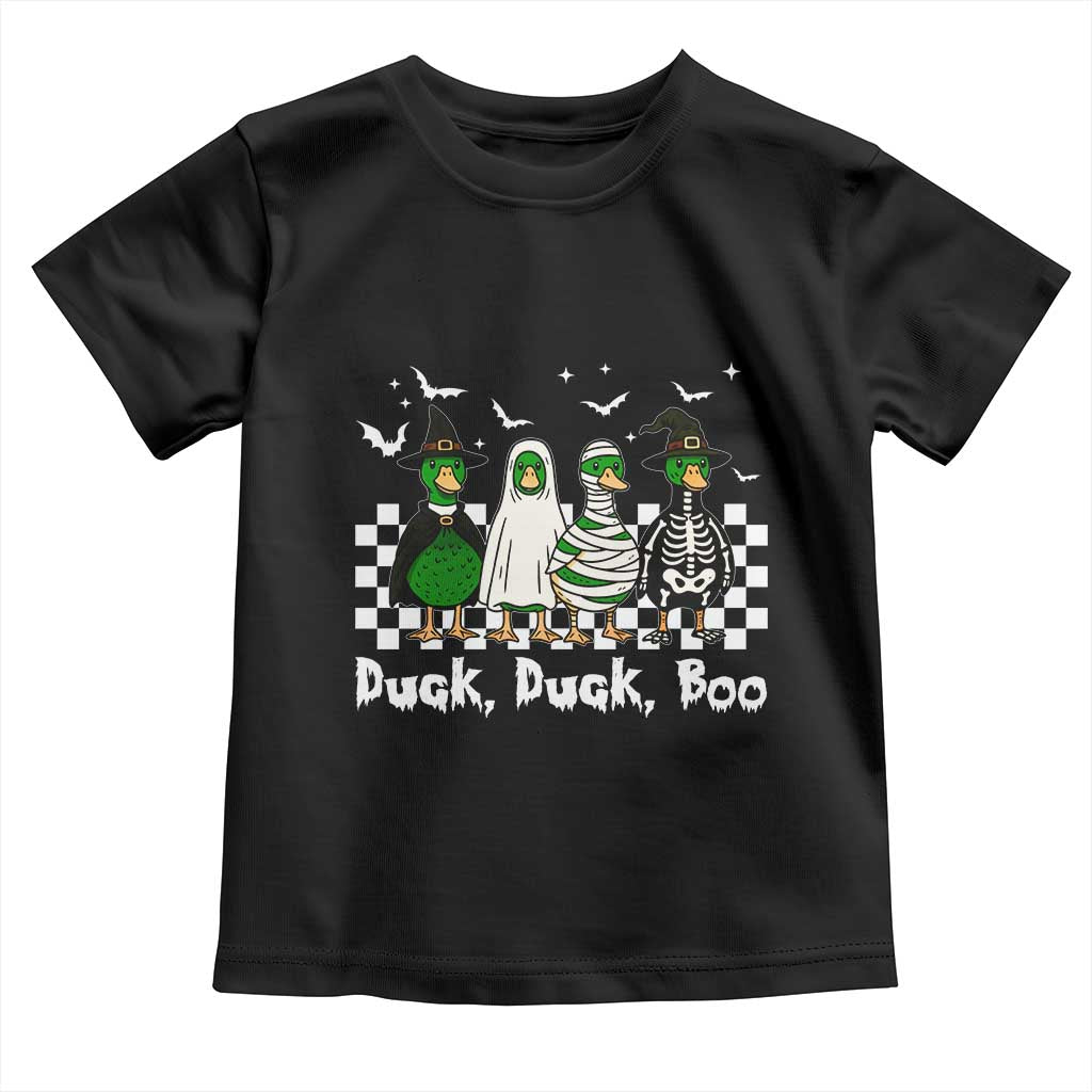Halloween Duck Duck Boo Toddler T Shirt Funny Spooky Gift - Wonder Print Shop