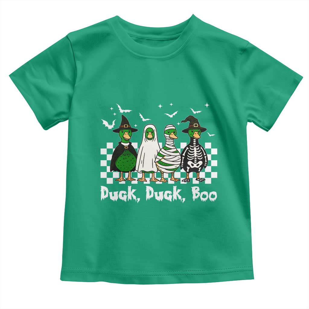 Halloween Duck Duck Boo Toddler T Shirt Funny Spooky Gift - Wonder Print Shop