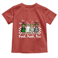 Halloween Duck Duck Boo Toddler T Shirt Funny Spooky Gift - Wonder Print Shop
