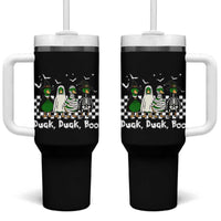 Halloween Duck Duck Boo Tumbler With Handle Funny Spooky Gift