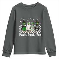 Halloween Duck Duck Boo Youth Sweatshirt Funny Spooky Gift - Wonder Print Shop
