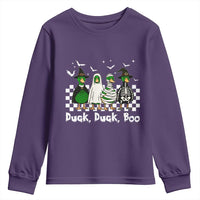 Halloween Duck Duck Boo Youth Sweatshirt Funny Spooky Gift - Wonder Print Shop