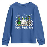 Halloween Duck Duck Boo Youth Sweatshirt Funny Spooky Gift - Wonder Print Shop