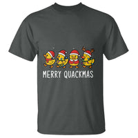Funny Christmas Duck T Shirt Merry Quackmas Gift - Wonder Print Shop