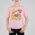 Thanksgiving Duck Lover Gift T Shirt For Kid Cute Duck Drinking Coffee - Wonder Print Shop