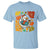 Thanksgiving Duck Lover Gift T Shirt Cute Duck Drinking Coffee - Wonder Print Shop