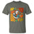 Thanksgiving Duck Lover Gift T Shirt Cute Duck Drinking Coffee - Wonder Print Shop