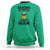Funny Cute Duck Quote Sweatshirt I Am A Duck Because I Am Awesome - Wonder Print Shop